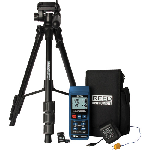 N&eacute;cessaire de thermom&egrave;tre thermocouple avec enregistreur de donn&eacute;es WestPier