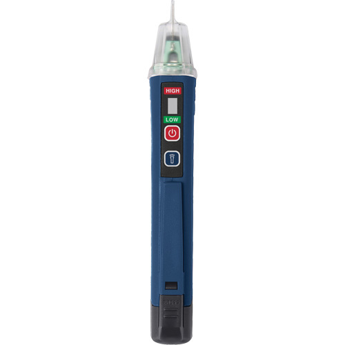 Non-Contact AC Voltage Detector with Flashlight, 24 V - 1000 V/90 V - 1000 V, Light & Sound Alert WestPier