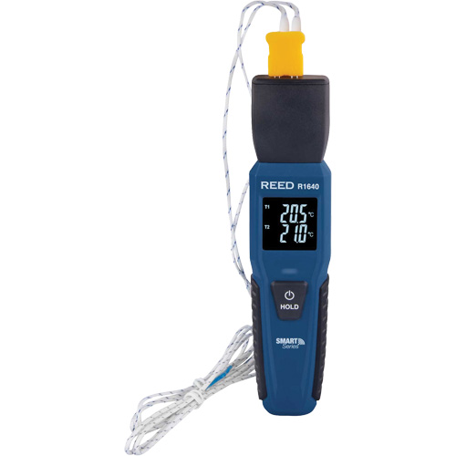 Bluetooth Smart Series Thermocouple Thermometer, Contact, Digital, -328-2501°F (-200-1372°C) WestPier