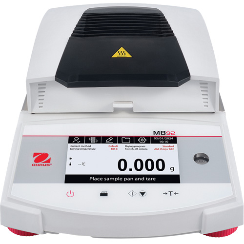 Analyseur d'humidit&eacute; par chauffage de la fibre de carbone MB92 WestPier