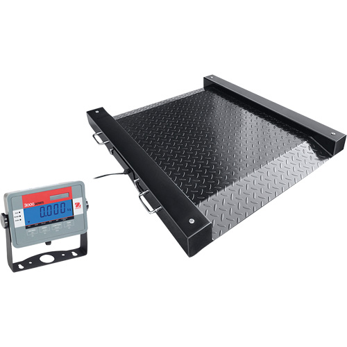 DEFENDER Drum Scale, 2500 lbs. Capacity, 30" W x 30" L WestPier