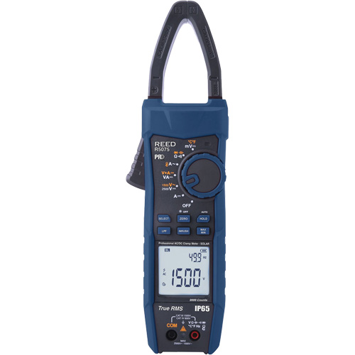Professional Solar Clamp Meter, AC/DC Voltage, AC/DC Current WestPier