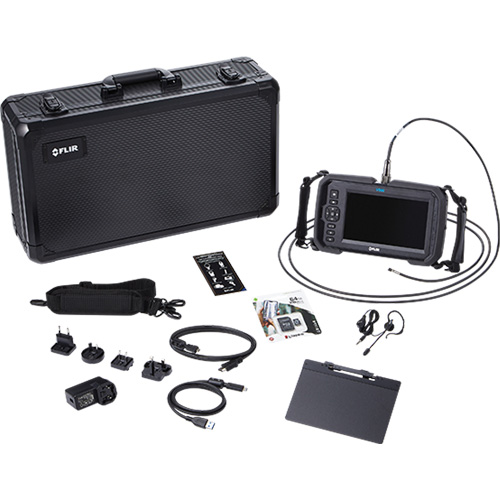 Ensemble de vid&eacute;oscope haute performance avec cam&eacute;ra HD double & longue sonde, 1280" lo x 720" la Affichage, 1024 x 600 pixels, 4,9 mm (0,19") T&ecirc;te de cam&eacute;ra WestPier