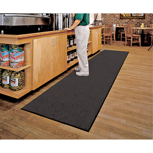 ColorStar Matting, Wiper, 3' x 5' x 3/8", Charcoal WestPier