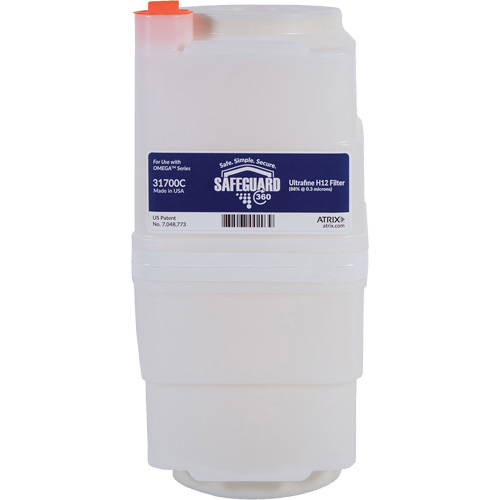 Filtre pour aspirateurs portables SafeGuard 360, Cartouche, Pour 1 gal. US WestPier