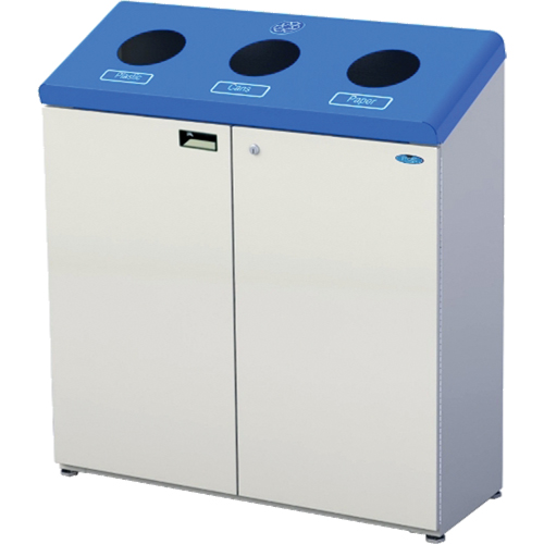 Stations de recyclage autonomes, Vrac, Acier, 53,1 gal. US WestPier