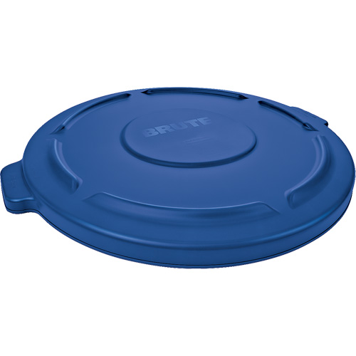 Couvercle rond pour poubelle Brute, Couvercle plat, Plastique, Convient aux contenants 22-1/4" dia. WestPier
