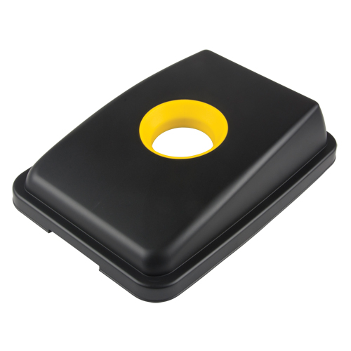 Waste Classification - Lid, Open Lid, Plastic, Fits Container Size: 17-1/4" x 12-1/2" WestPier