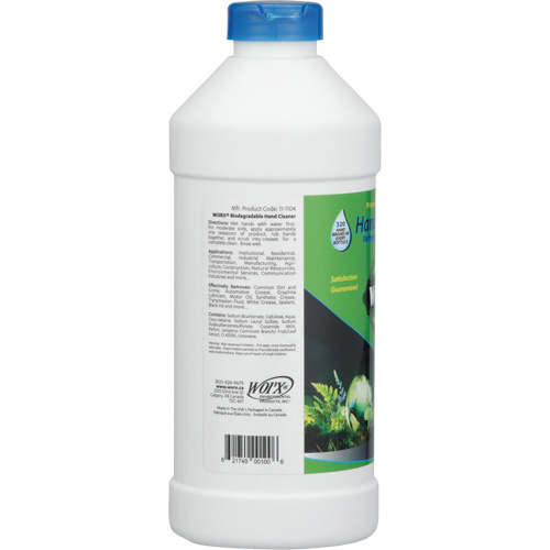 Nettoyant pour les mains biod&eacute;gradable, Poudre, 1 lb, Bouteille, Parfum&eacute; WestPier