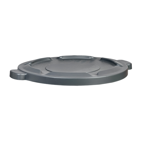 Couvercle pour contenant &agrave; d&eacute;chets de 32 gallons, Couvercle plat, Plastique/Poly&eacute;thyl&egrave;ne, Convient aux contenants 22" dia. WestPier
