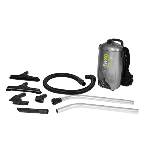 Ergo Pro Backpack Vacuum, 2 US Gal. (7.6 Litres) WestPier