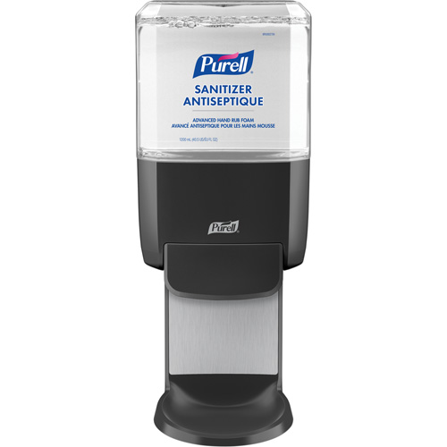 Distributeur de d&eacute;sinfectant pour les mains ES4, &agrave; pression, Cap. 1200 ml WestPier