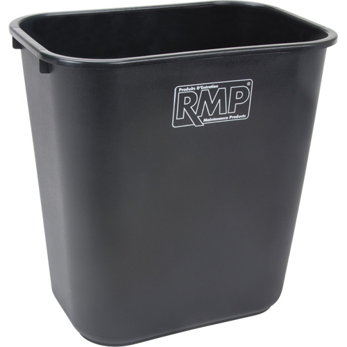 Deskside Wastebasket, 28 Quarts, Polyethylene WestPier