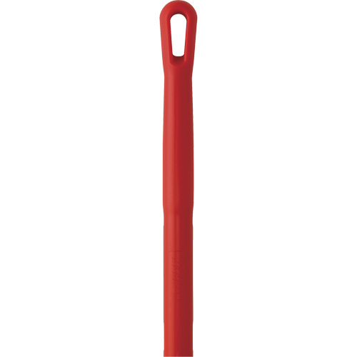 Handle, Broom/Scraper/Squeegee, Red, Ergonomic, 59" L WestPier