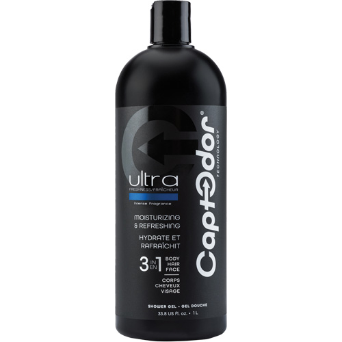 3 in 1 Shower Gel, 1000 ml, Ultra Freshness, Bottle WestPier