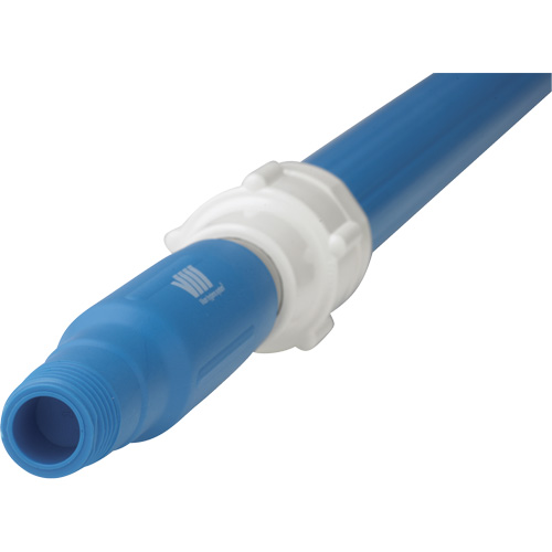 Manche de brosse pour plateforme, Brosse/Support &agrave; tampon, Bleu, T&eacute;lescopique, 62"-113" lo WestPier