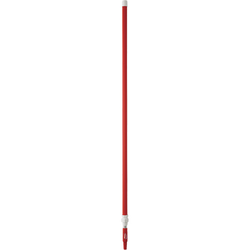 Deck Scrub Handle, Brush/Pad Holder, Red, Telescopic, 62"-113" L WestPier