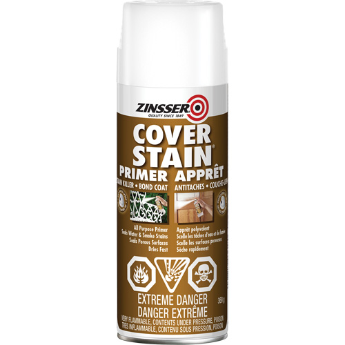 Cover Stain&reg; Oil-Base Primer Sealer, Aerosol Can, White WestPier