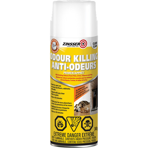 Odour Killing Primer, Aerosol Can, Clear WestPier