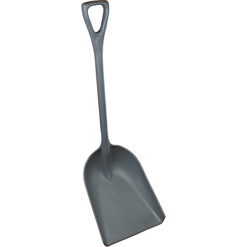 One-Piece Regrind Shovel, Plastic, Polypropylene Blade, D-Grip Handle, 25" Long WestPier