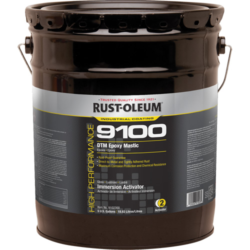 9100 System DTM Epoxy Mastic Immersion Activator, 5 gal., Pail WestPier
