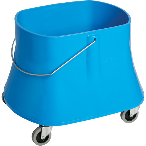 Seau pour vadrouille Champ, Capacit&eacute; de 10 gal. US (40 pintes), Bleu WestPier