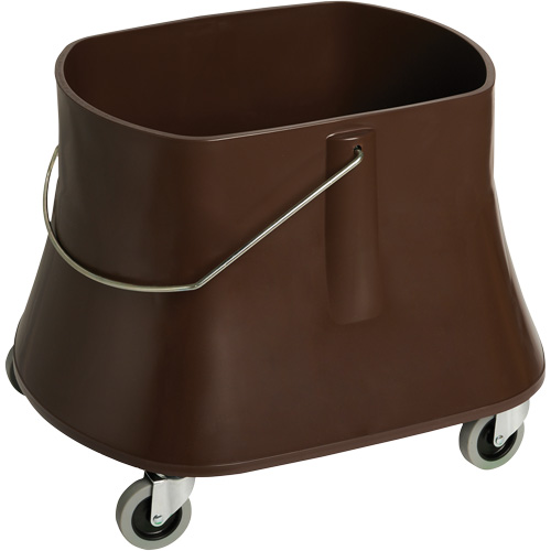 Champ Mop Bucket, 10 US Gal. (40 qt.) Capacity, Brown WestPier