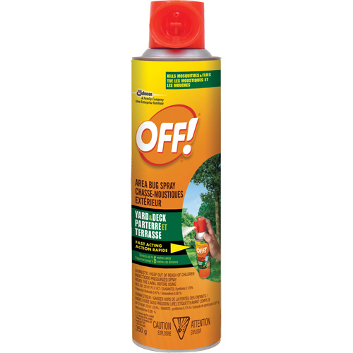 Insectifuge ext&eacute;rieur Off!, Sans DEET, A&eacute;rosol, 350 g WestPier