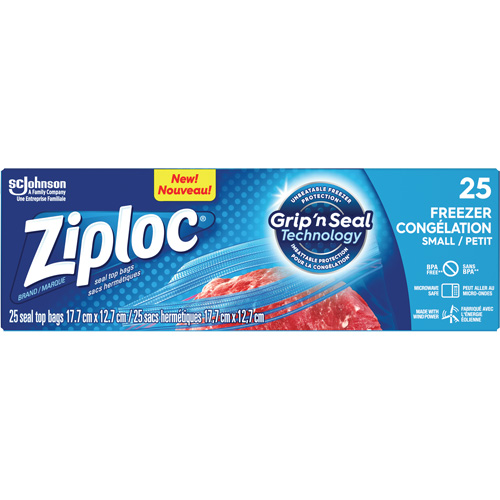 Sacs de cong&eacute;lation Ziploc WestPier
