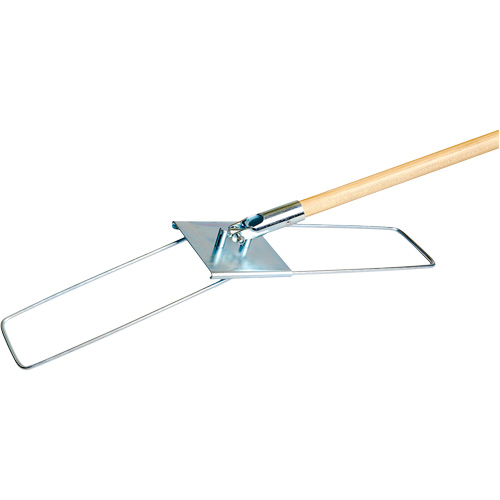 Cadre et manche pour vadrouille &agrave; &eacute;pousseter Break-Ezy, 18", M&eacute;tal WestPier