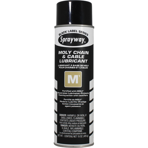 M1 Moly Chain & Cable Lubricant, Aerosol Can WestPier