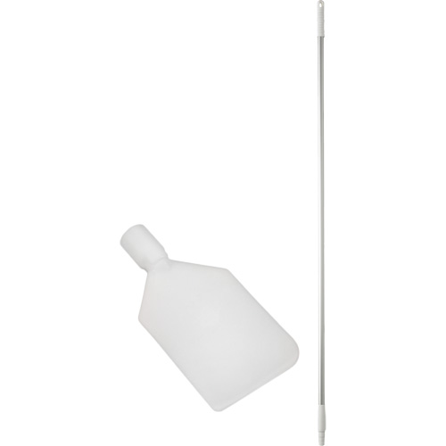 Grattoir &agrave; palette avec manche, Blanc, 4-1/3" la x 59" lo WestPier