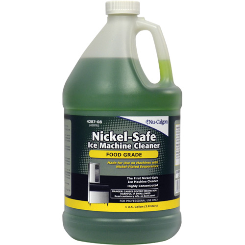 Nettoyant pour machine &agrave; glace sans danger pour les surfaces nickel&eacute;es, 1 gal., Cruche WestPier