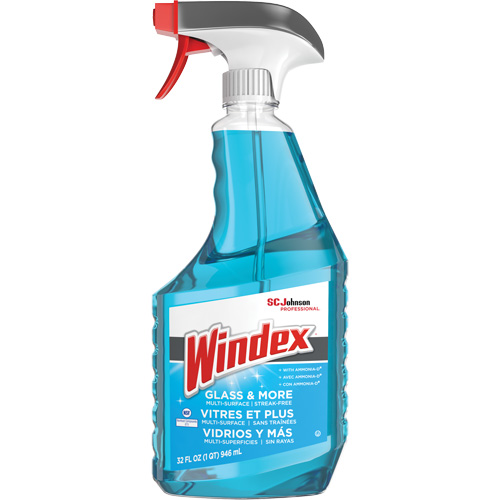 Nettoyant pour verre Windex avec Ammonia-D, 32 oz liq., Bouteille &agrave; g&acirc;chette WestPier