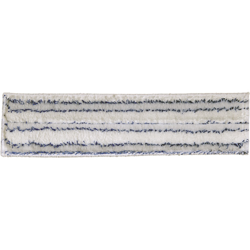 Microlight Floor Pad, Scrubber, Microfibre/Polyester, 5" x 18" WestPier