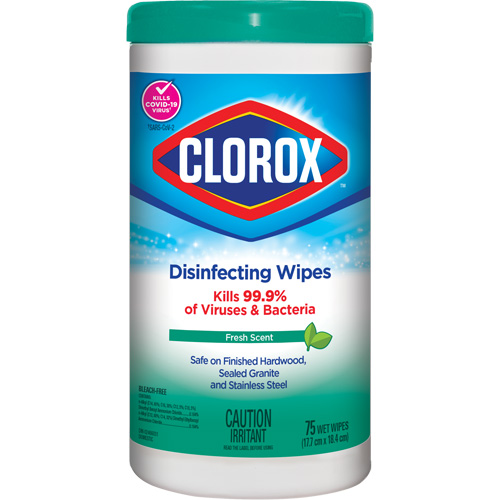 Lingettes d&eacute;sinfectantes, 75 lingettes WestPier