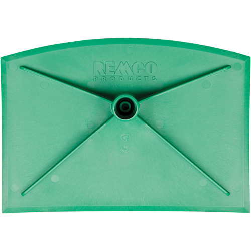 T&ecirc;te de binette pour service alimentaire, Vert, 8" la x 11-1/4" lo WestPier