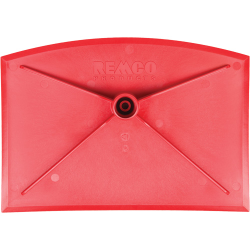 T&ecirc;te de binette pour service alimentaire, Rouge, 8" la x 11-1/4" lo WestPier