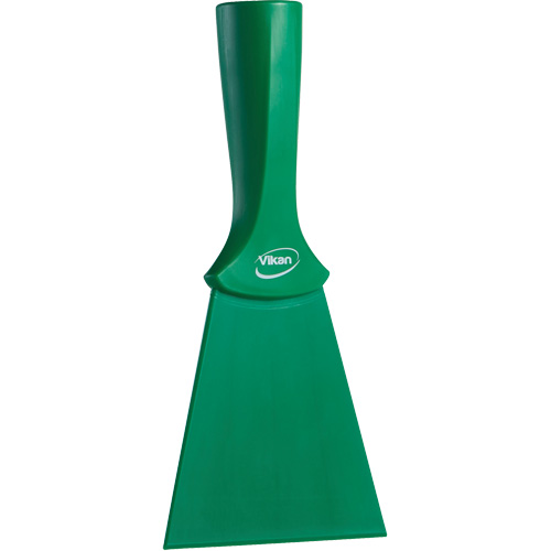 Grattoir en nylon avec poign&eacute;e filet&eacute;e, Vert, 4" la x 8" lo WestPier