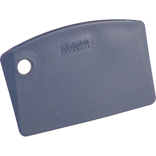Mini grattoir de paillasse perceptible par d&eacute;tecteur de m&eacute;tal, Bleu, 5-1/4" la x 3-2/5" lo WestPier