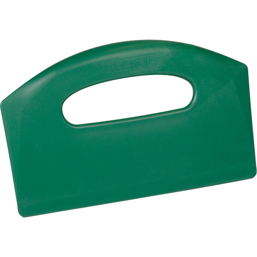 Metal Detectable Bench Scraper, Green, 8-1/2" W x 5-1/4" L WestPier
