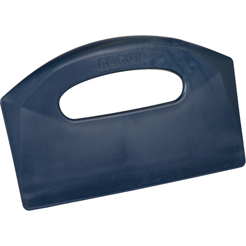 Metal Detectable Bench Scraper, Blue, 8-1/2" W x 5-1/4" L WestPier