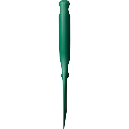 Grand grattoir perceptible par d&eacute;tecteur de m&eacute;tal, Vert, 4-1/4" la x 10" lo WestPier