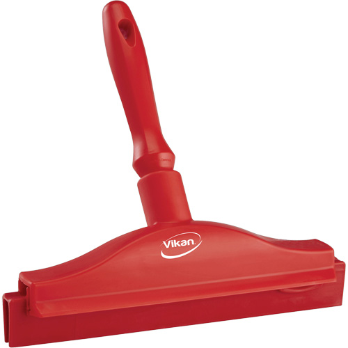Raclette &agrave; lame double ultra hygi&eacute;nique, 10", Rouge WestPier