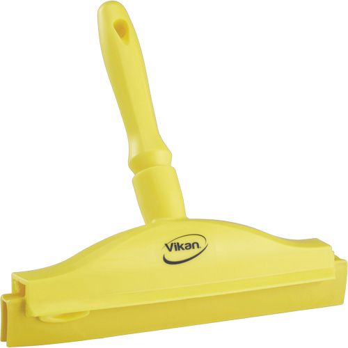 Double Blade Ultra Hygiene Squeegee, 10", Yellow WestPier