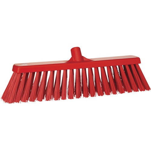 Balai-brosse robuste, Crins Ferme, 20", Polyester, Rouge WestPier