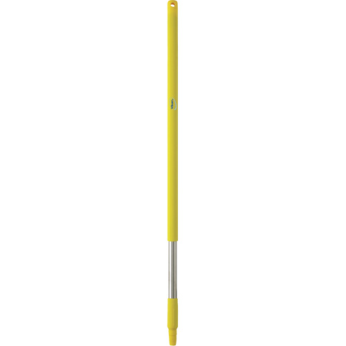 Handle, Broom/Brush/Pad Holder/Scraper/Squeegee, Yellow, Standard, 40" L WestPier