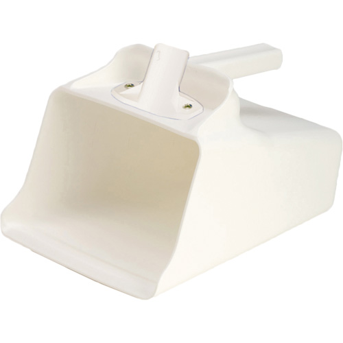 Mega Dipper Scoop, Plastic, White, 128 oz. WestPier