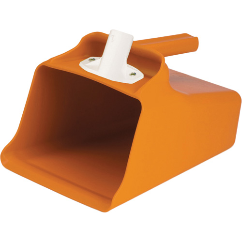 Mega Dipper Scoop, Plastic, Orange, 128 oz. WestPier