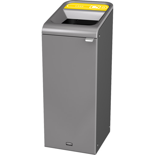 Conteneur pour d&eacute;chets de bidon Configure, Vrac/Bord de rue/De bureau, Acier, 15 gal. US WestPier
